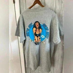 Men’s Graphic Tee bikercore babe grunge goth pinup loud Y2K gorpcore streetwear